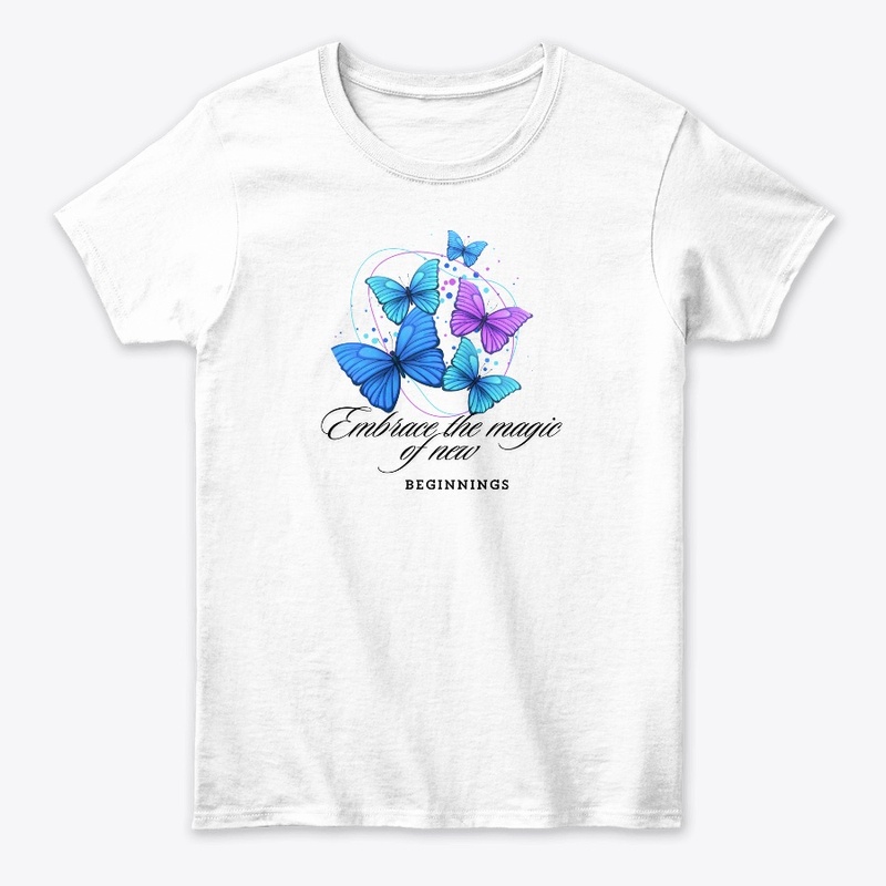 Beautiful Butterfly typography Tshirt 