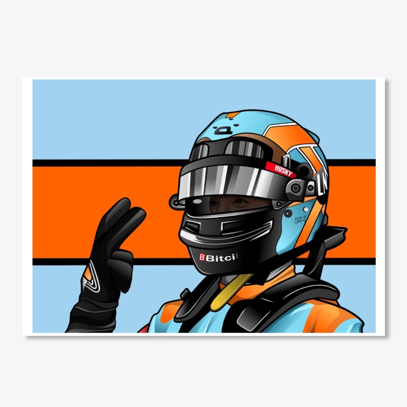 Lando NOR #4 Monaco Podium Type 1