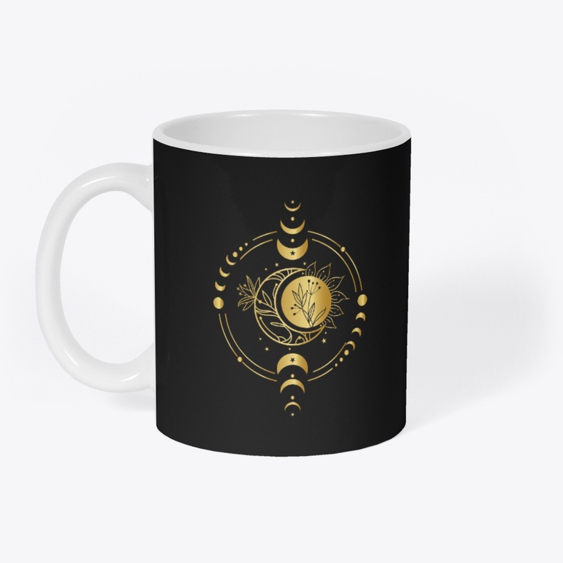 Mystic Moon And Sun t-shirts