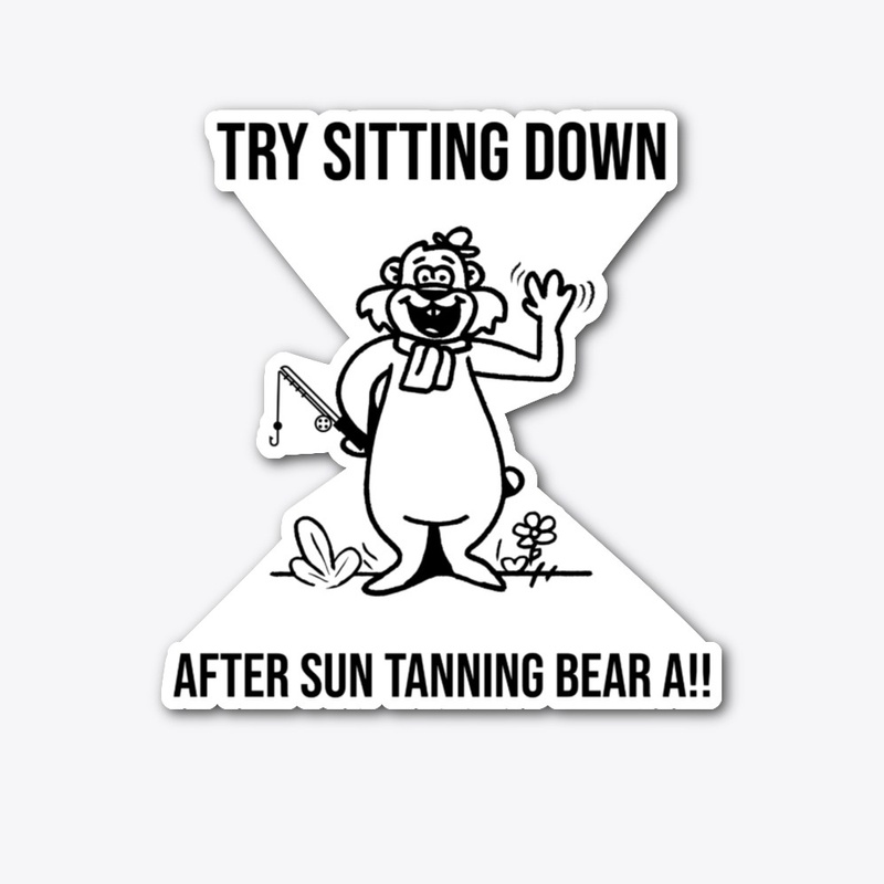 tanning bear