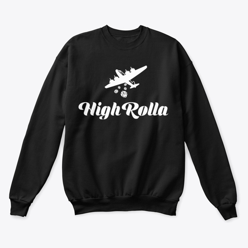 HighRolla Classic White Crewneck