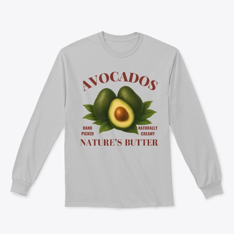 Nature’s Butter | Retro Avocado Art