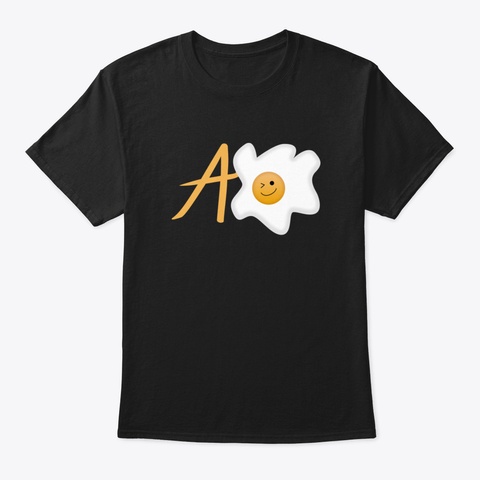 Camisa Chistosa A Huevo Funny Spanish Eg Black T-Shirt Front