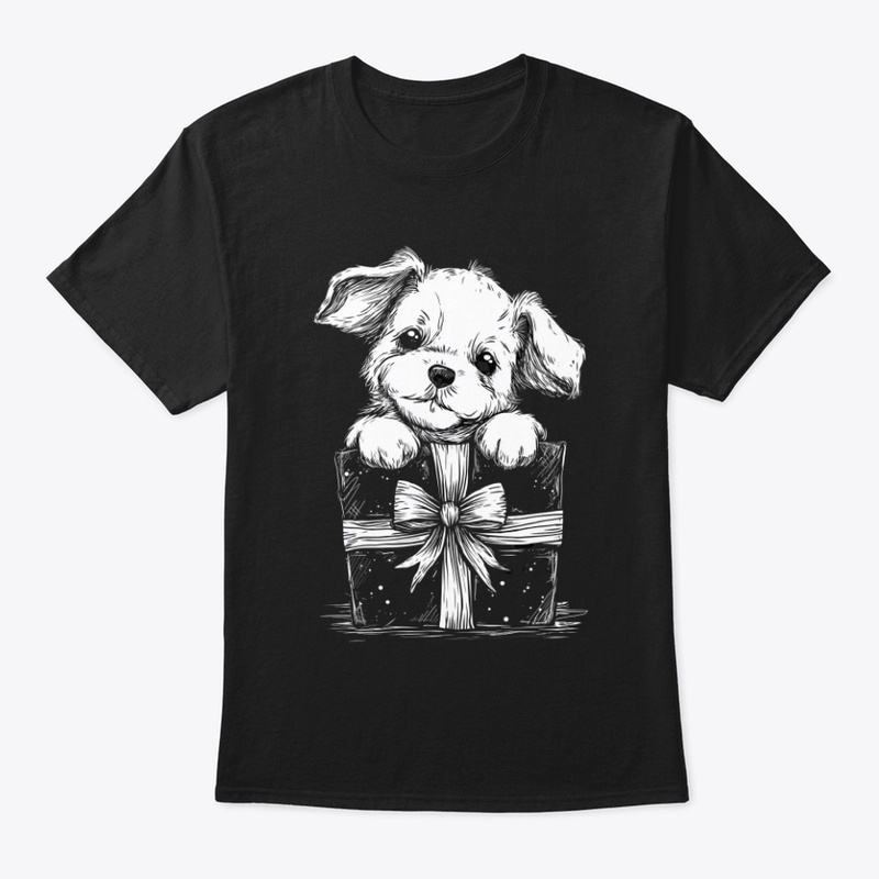 Cute Xmas Gift Pup