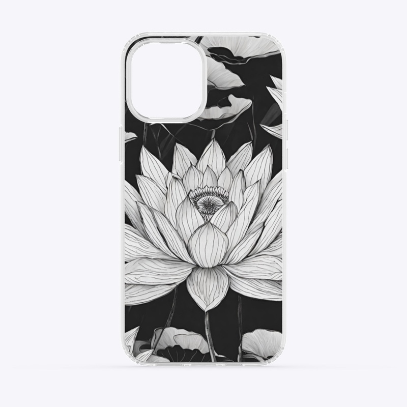 Inked Serenity: Lotus Flower