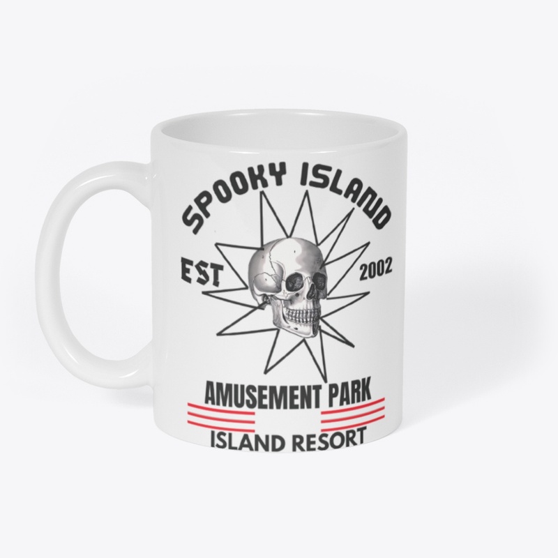 Aesthetic Spooky Island Skull Resort