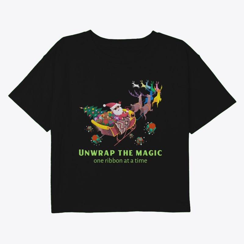 Unwrap the magic on ribbon at a time