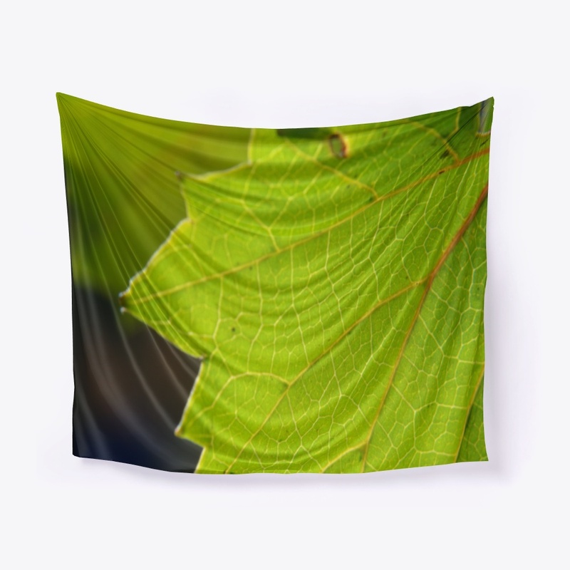 green leaf macro