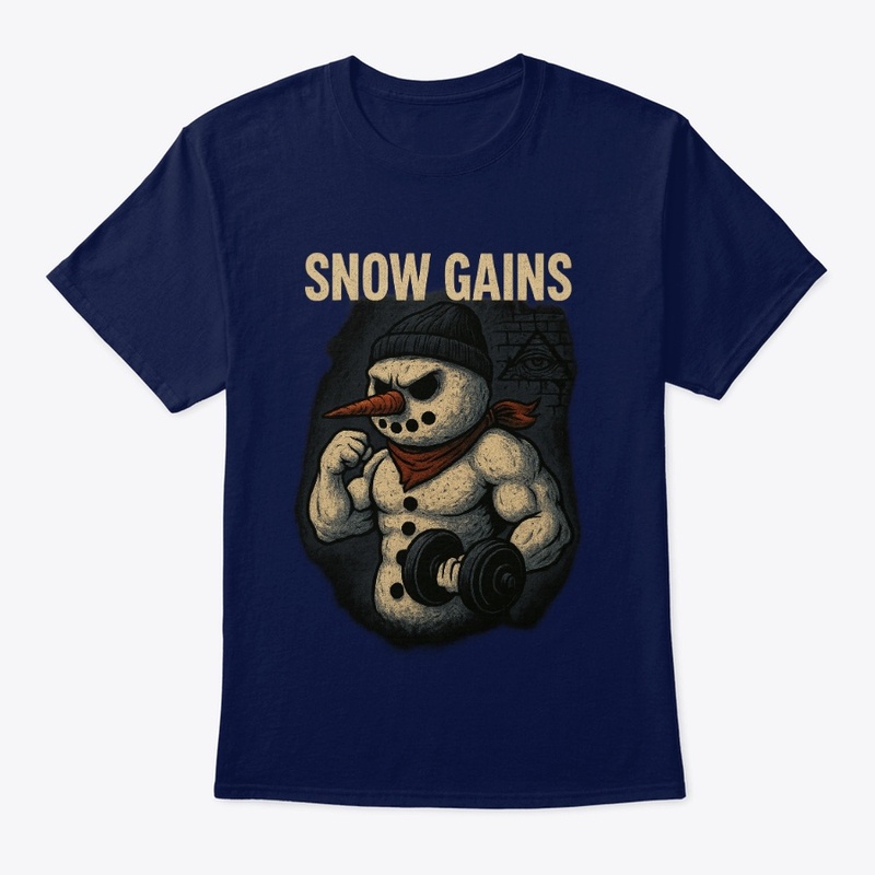 Snow Gains Pump Tee