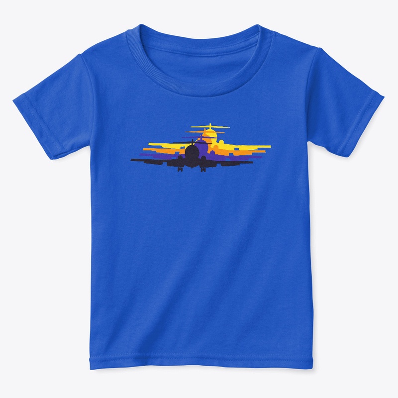 Classic Jet-Age Silhouette Airliner Tee