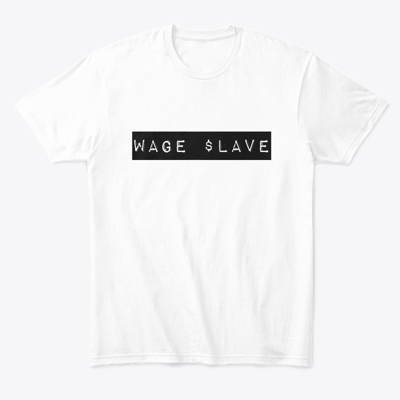 wage slave (label-maker design)