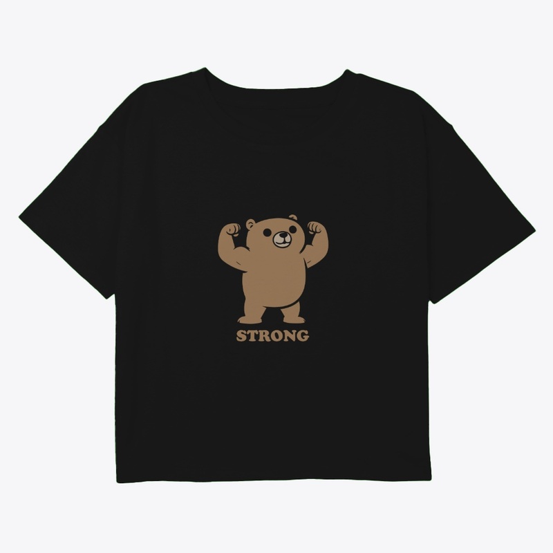 Flexing Bear Strength