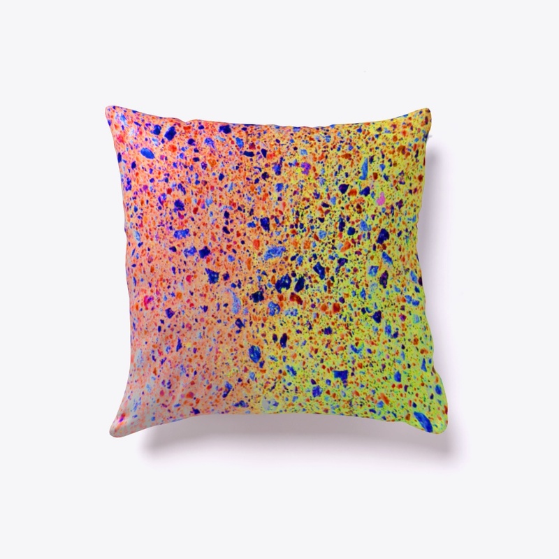 pink yellow blue splotchy