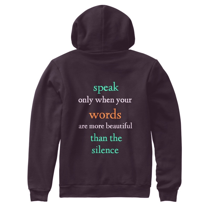 speak only when