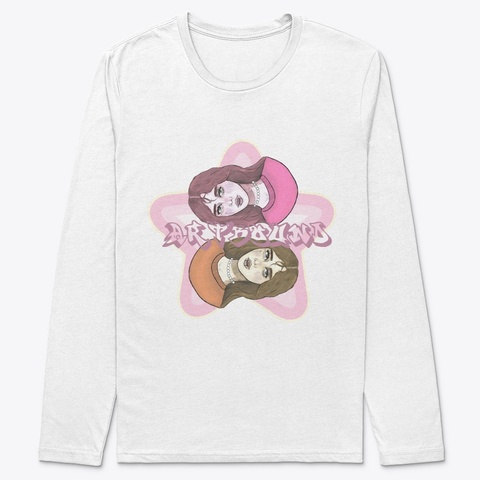 Art Bound Classic Long Sleeve T Shirt White T-Shirt Front