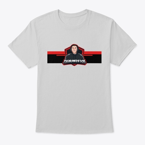 Official Twitch Exclusive Merch Light Steel Kaos Front