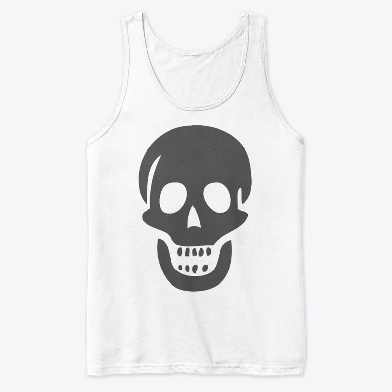 Simple Skull Illustration 