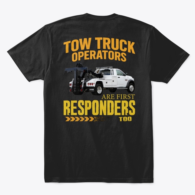 Tow Truck First Responder Hoodie-Tee
