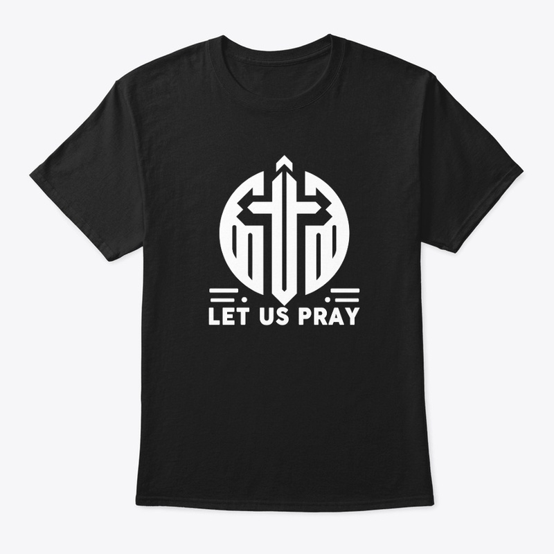 Let Us Pray Logo White