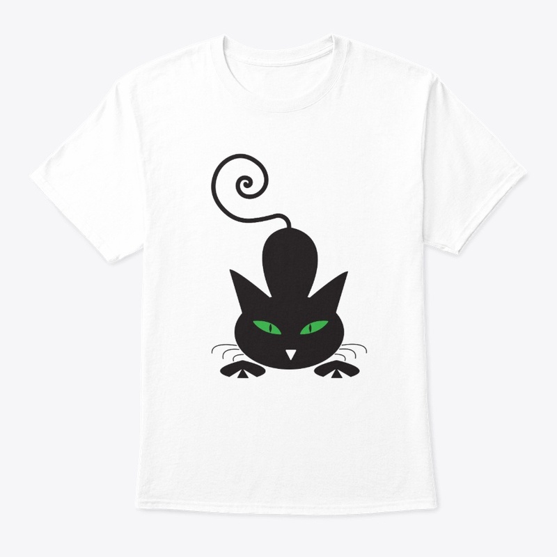 "Mystic Cat – Dark Vibes, Bright Eyes"