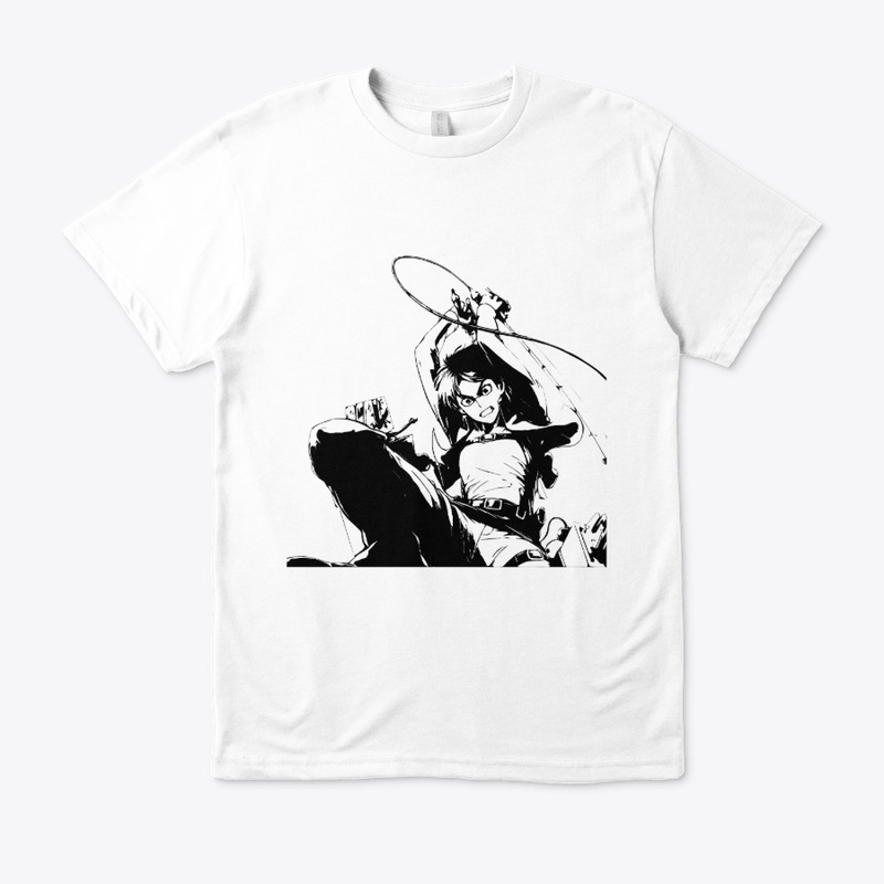 Anime Eren Yeager T-shirt For Men 