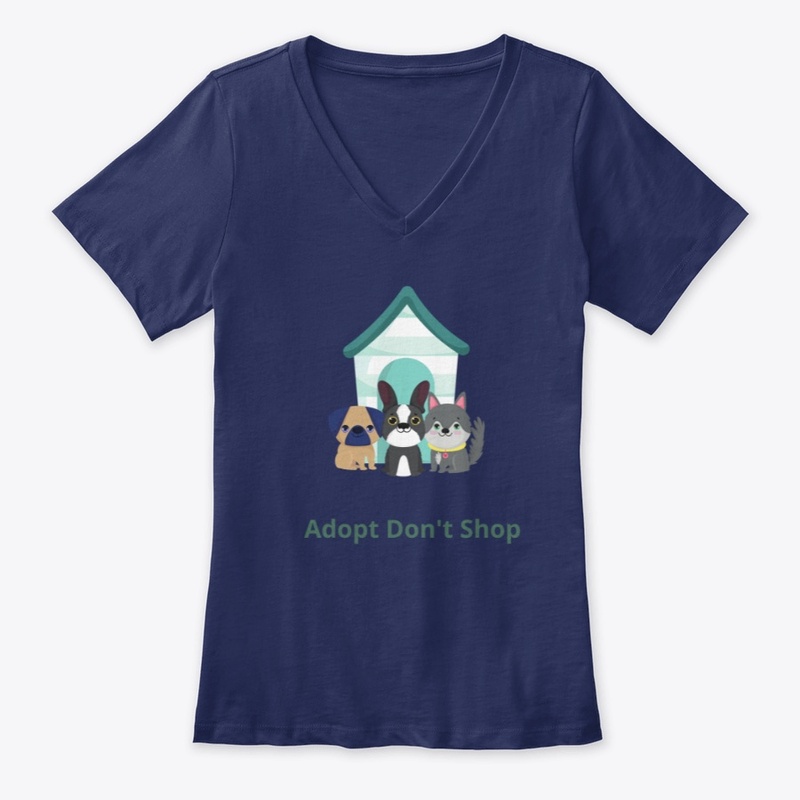 Adopt Don't Shop Women's Tee
