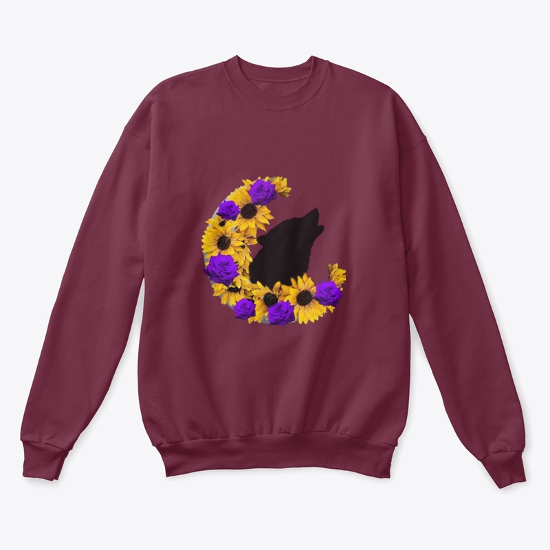 Sunflower Crescent Moon