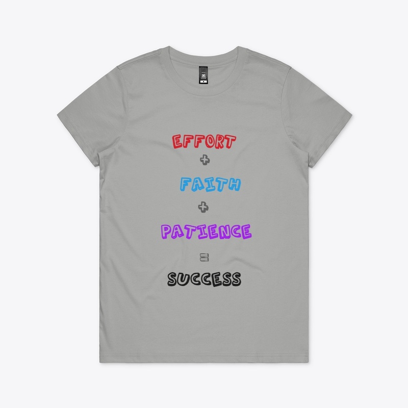"Triumph Formula Tee: E + F + P = S