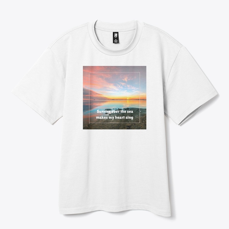 SUNRISE OVER THE SEA