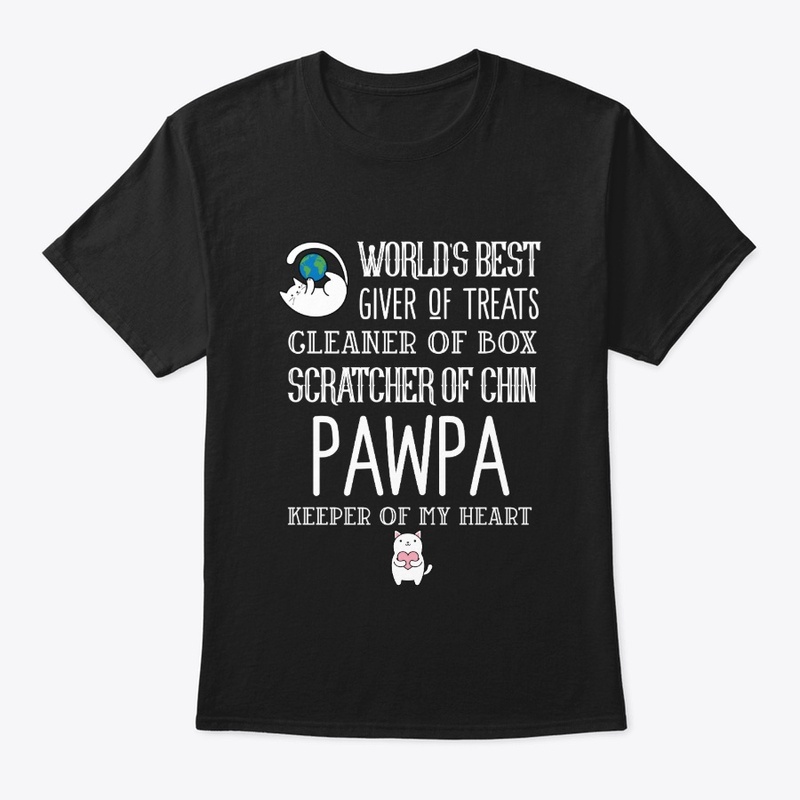 World's Best Pawpa Design | Cat Tee
