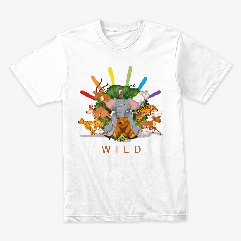 Premium wild design t-shirt