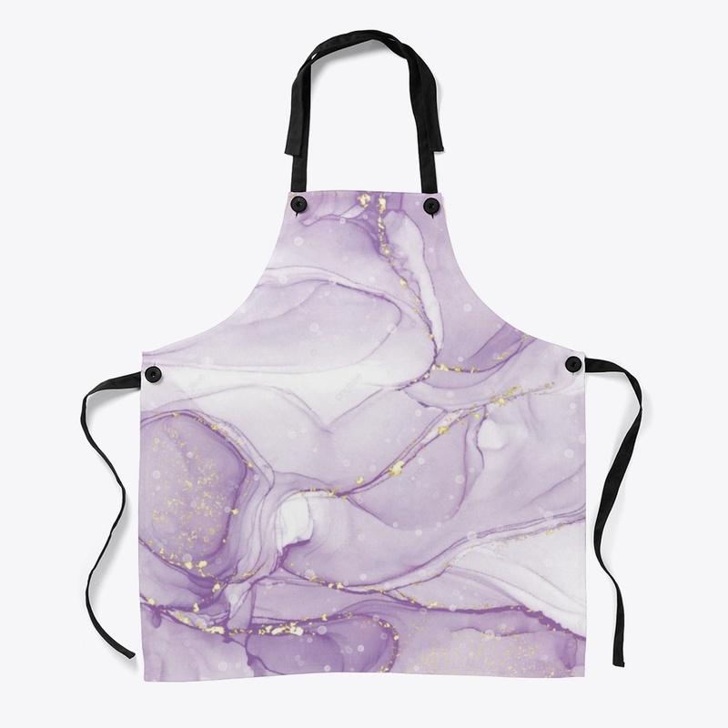 Cute Purple Marble Design
