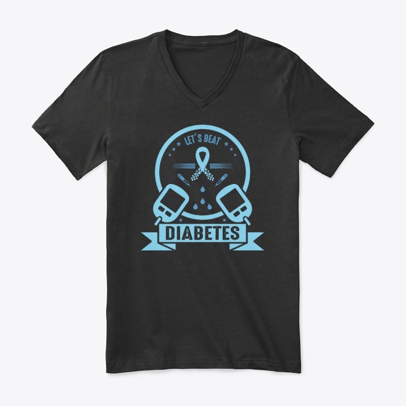 Lets Beat Diabetes -Diabetes Day T shirt