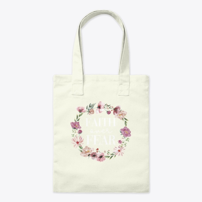 Faith Over Fear Cute Wreath