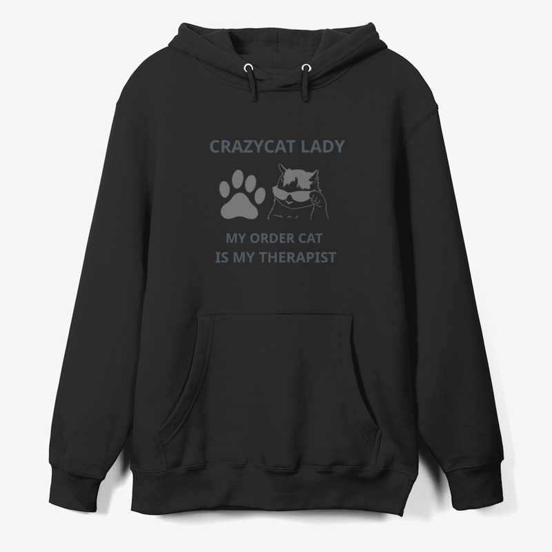 Purr-fect Therapy Cat Mom Tee