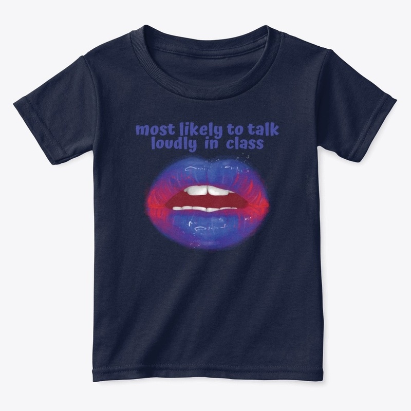 STUDENT TALKS LOUDLY IN CLASS