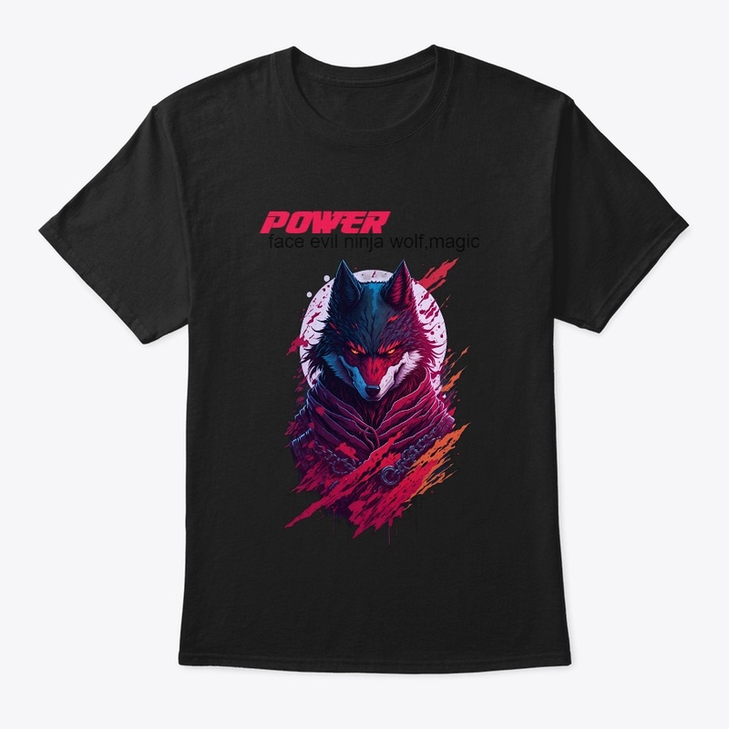  Face evil ninja wolf,magic