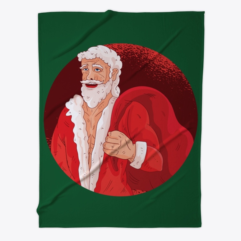 Christmas Buffed Santa Claus