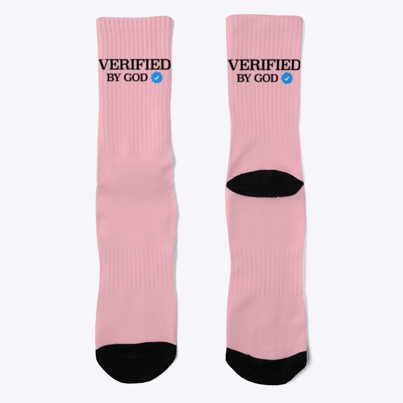VERIFIED BY GOD (white Logo)