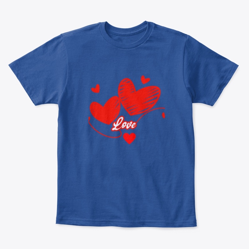 Love With Heart Shirt, Gift For Love