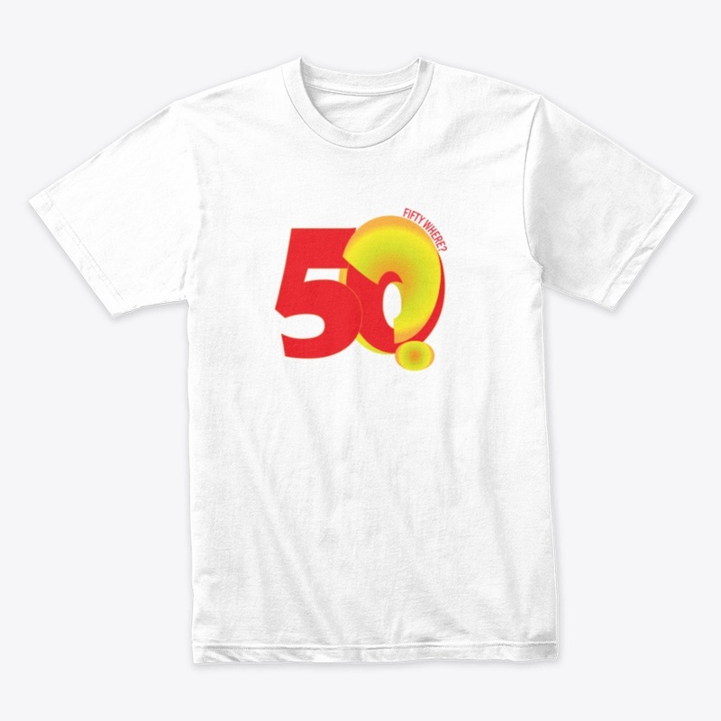 50 Where? Gradient Logo