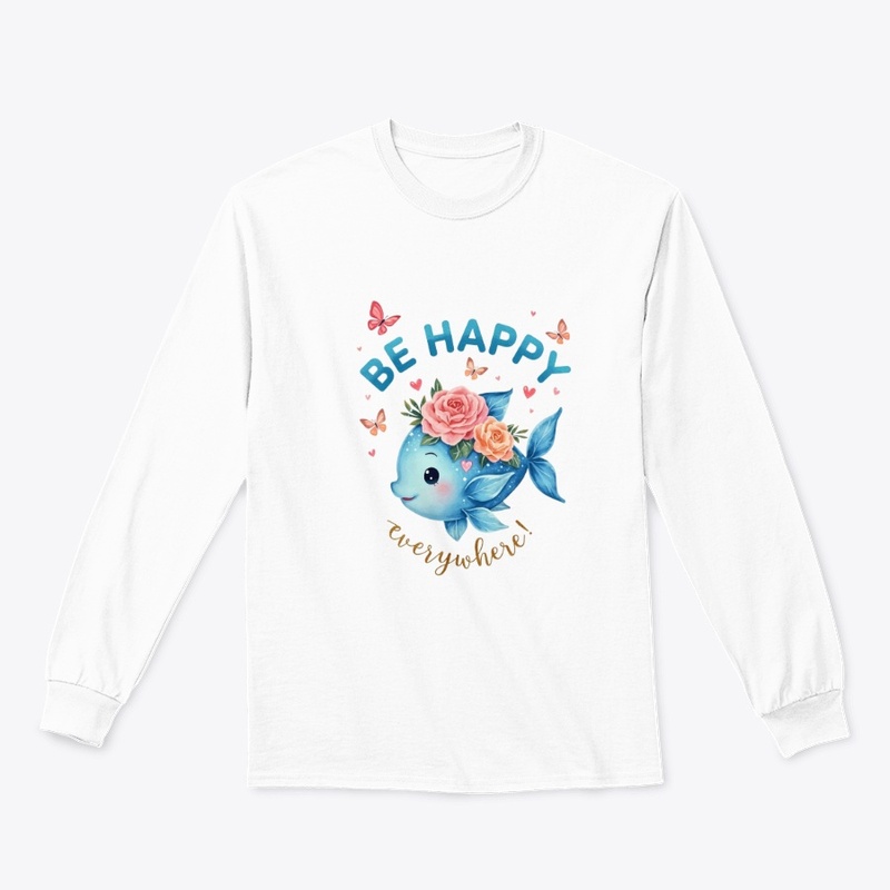sea fish in blue and crystal