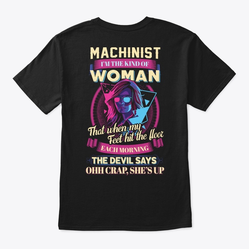 Kind of Female Machinist hoodie