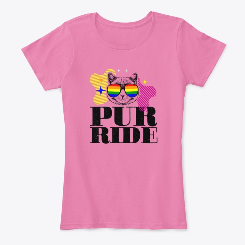 Purride Cat Wear Rainbow Sunglasses LBGT