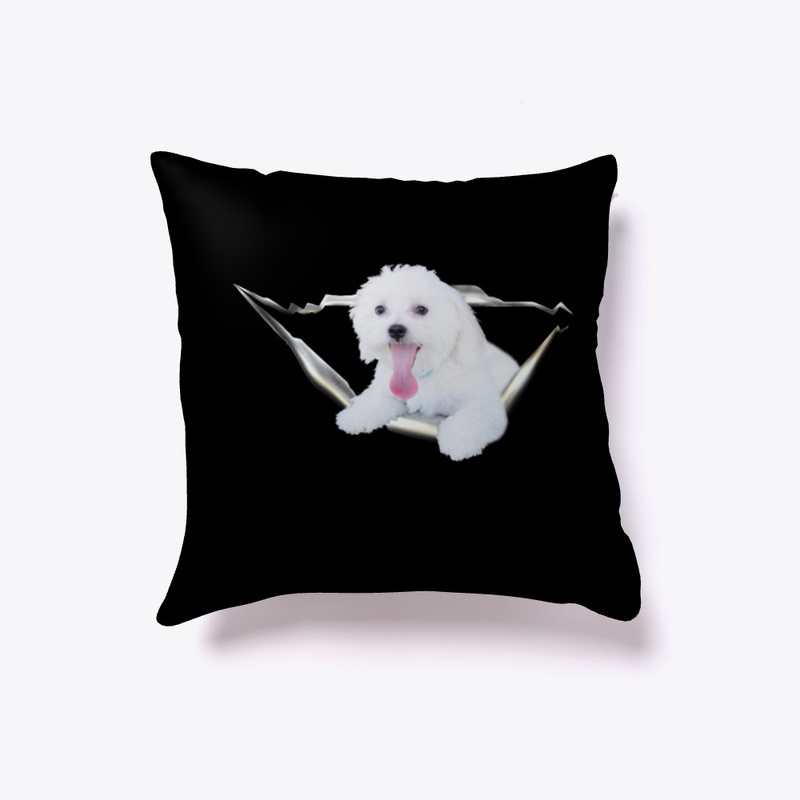 morkie 3D Car sticker