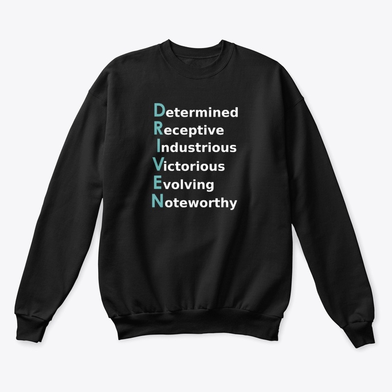 Be Driven Word Power Apparel