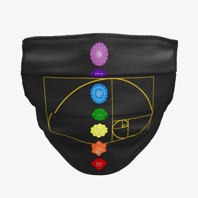 Fibonacci Golden Spiral 7 Chakras
