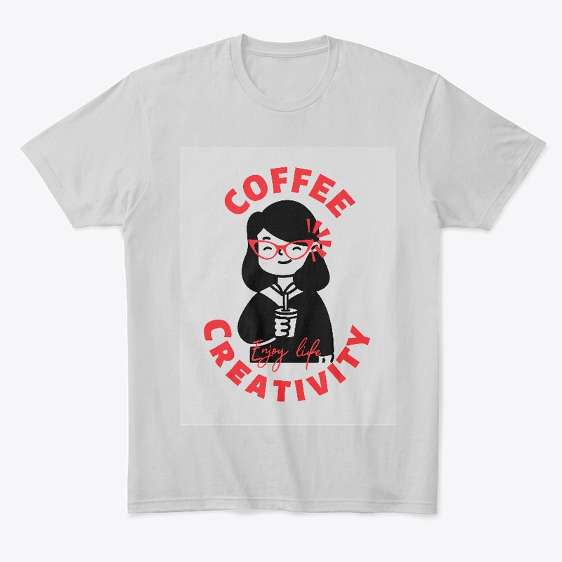 Coffee and Creativity T-shirtcoffee