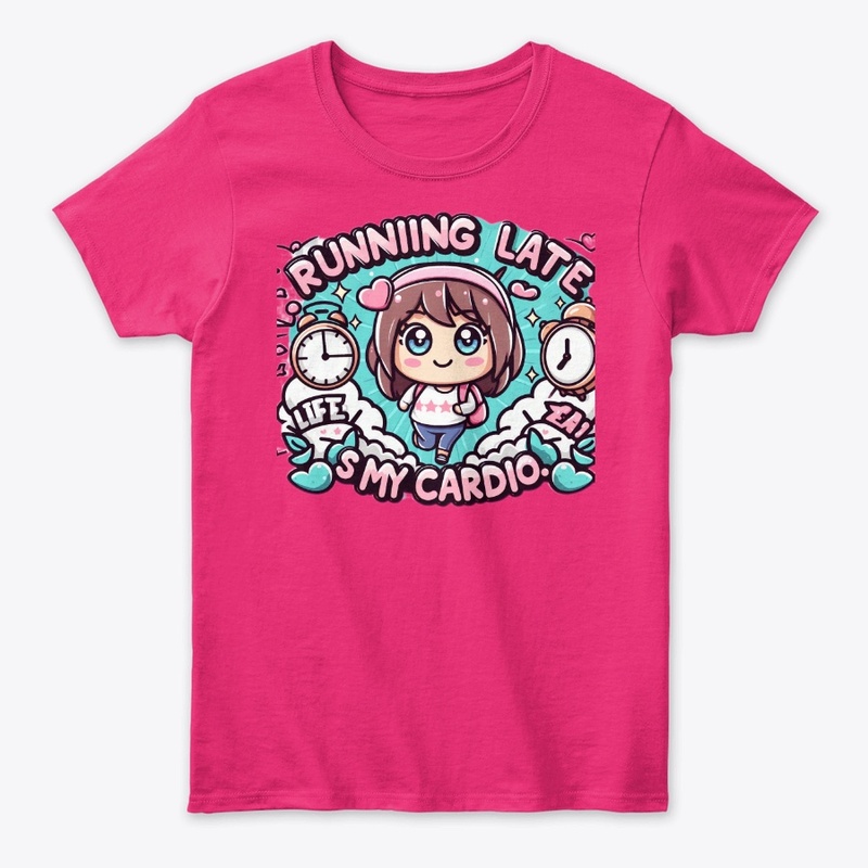 Late Chic Tee: Run Stylish