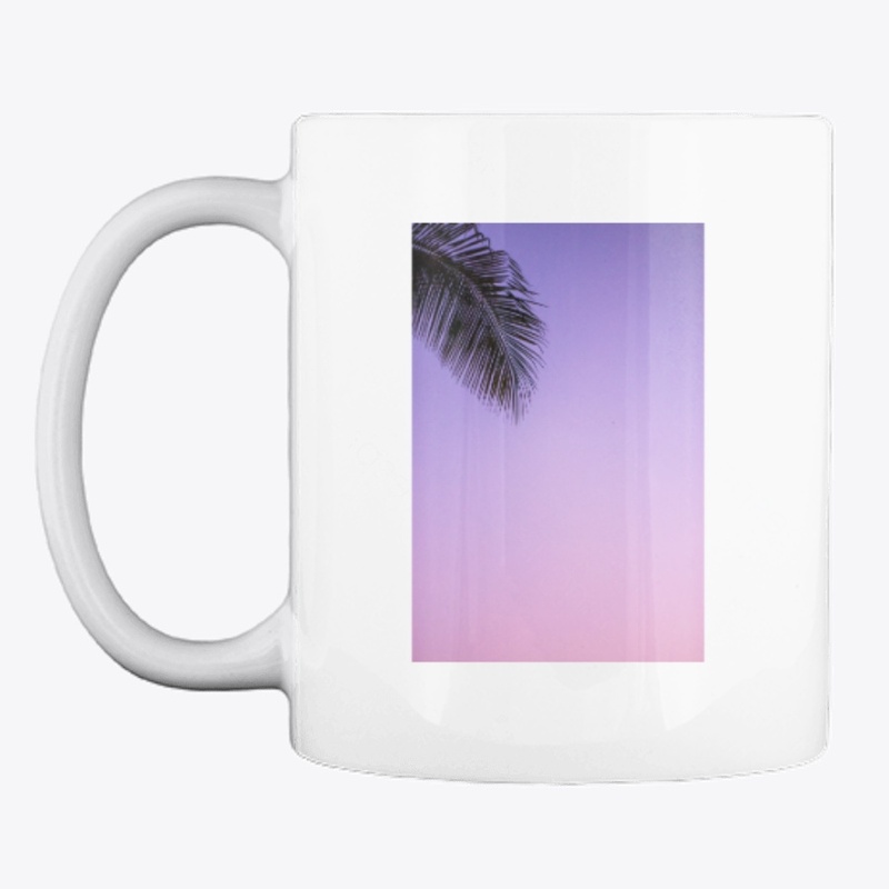 Purple Palm Trees